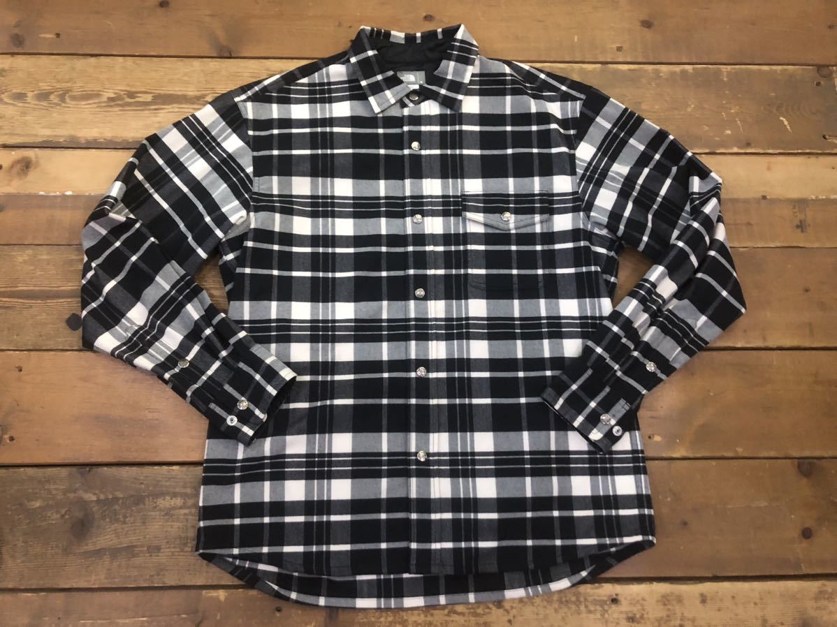 THE NORTH FACE NR62031 L/S Stretch Flannel Shirt ノースフェイス ロングスリーブ ストレッチ フランネル シャツ チェック SIZE M_画像1