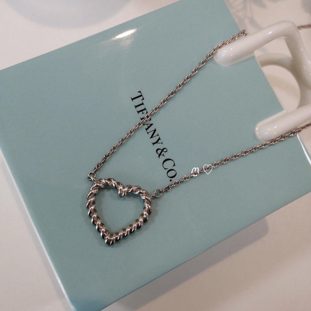 送料無料　ティファニー　ツイストハートネックレス　ペンダント　スターリングシルバー　925　TIFFANY&Co._画像10