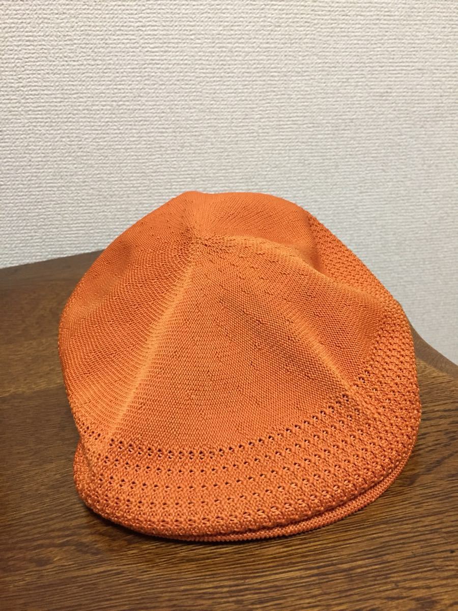  Europe б/у одежда KANGOL Kangol кепка hunting cap шляпа колпак orange M