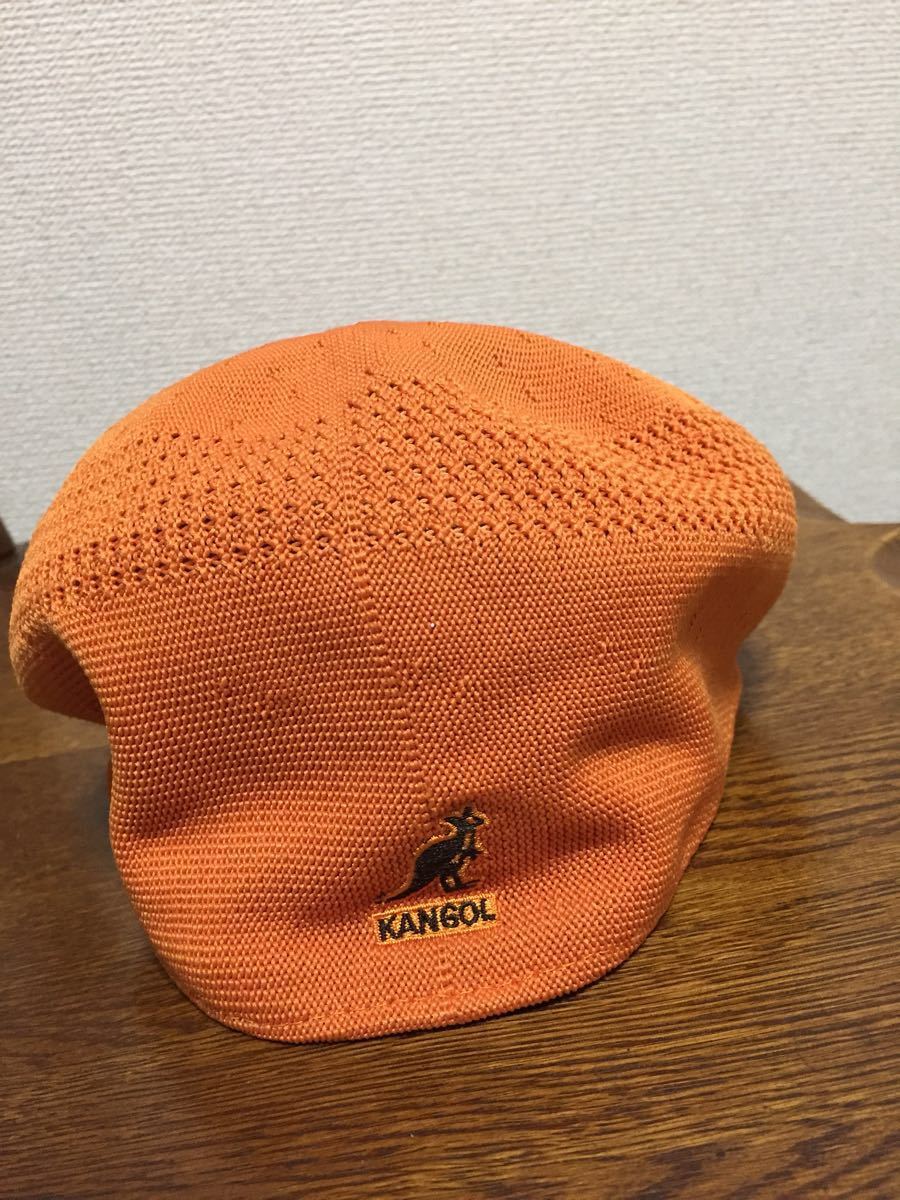  Europe б/у одежда KANGOL Kangol кепка hunting cap шляпа колпак orange M