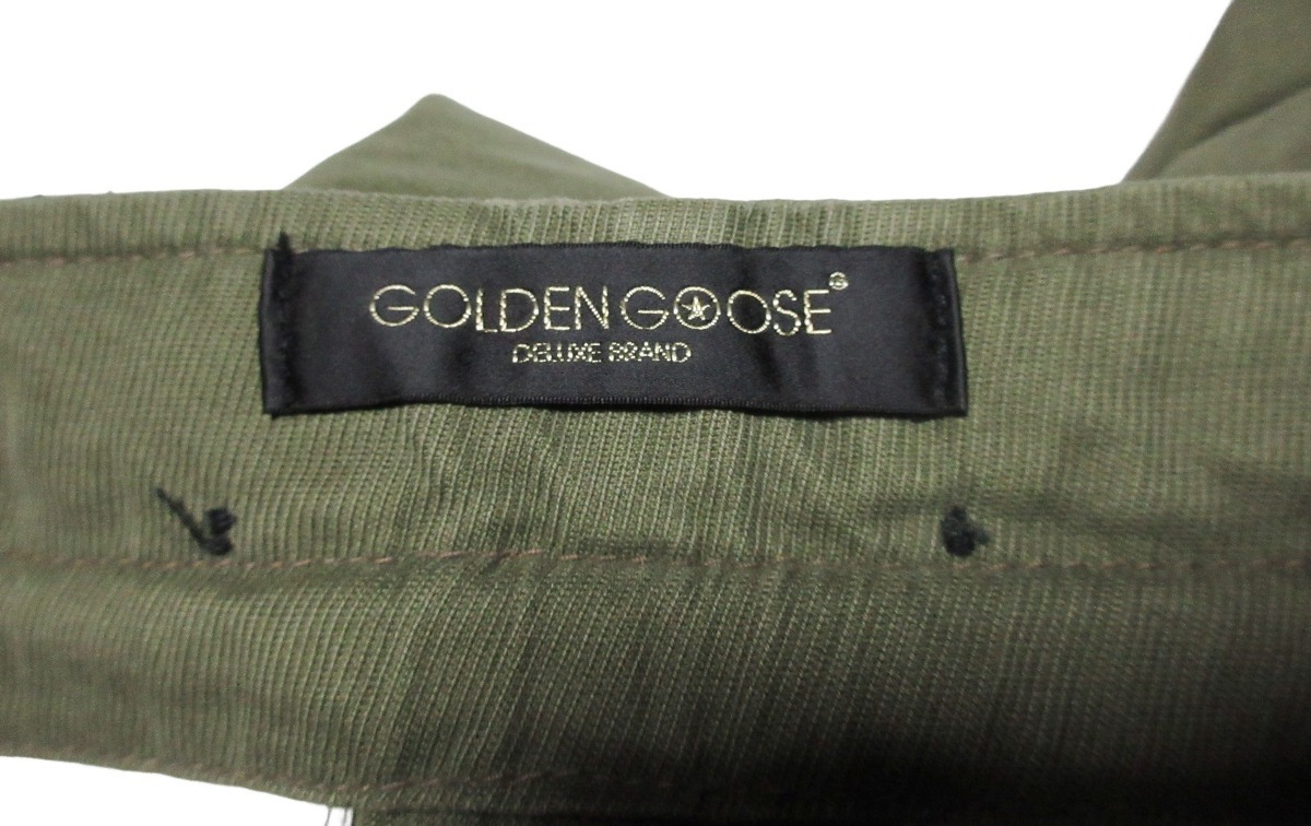 ゴールデングース デラックス ブランド GOLDEN GOOSE DELUXE BRAND ボタンフライ カーゴパンツ レディース_画像7