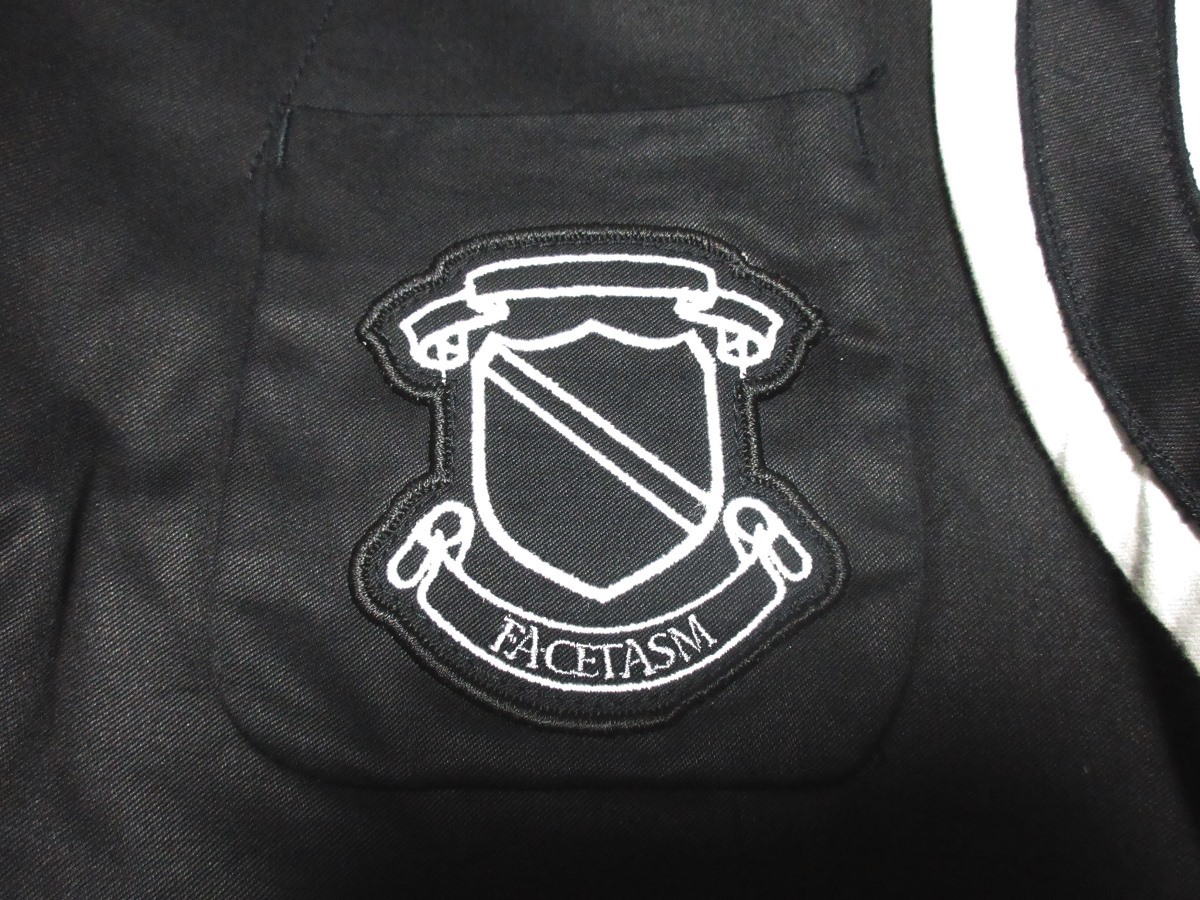 定価44,100円 ファセッタズム FACETASM スクールセーラー 12SS フード ジャケット school sailor jacket KM-JK-M03 ブラック_画像4