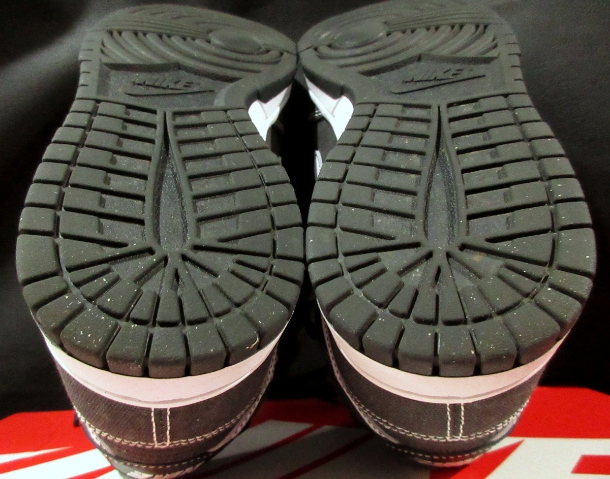 定価14,300円 ナイキ Nike Dunk Mid Off Noir ダンク オフノワール DV0830-001 ブラック スニーカー 靴_画像6