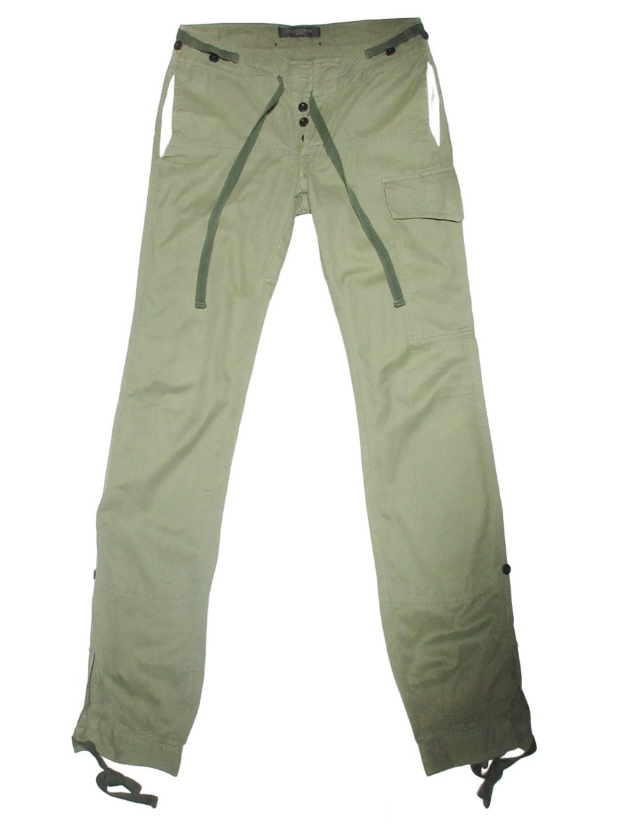 ゴールデングース デラックス ブランド GOLDEN GOOSE DELUXE BRAND ボタンフライ カーゴパンツ レディース