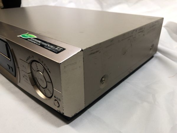 SHARP シャープ VHS ビデオカセットレコーダー ビデオデッキ VC-BF100 99年製 通電確認 再生確認 詳細不明 ジャンク扱い 現状品※の画像6