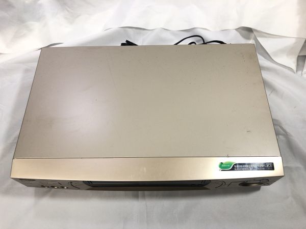 SHARP シャープ VHS ビデオカセットレコーダー ビデオデッキ VC-BF100 99年製 通電確認 再生確認 詳細不明 ジャンク扱い 現状品※の画像5