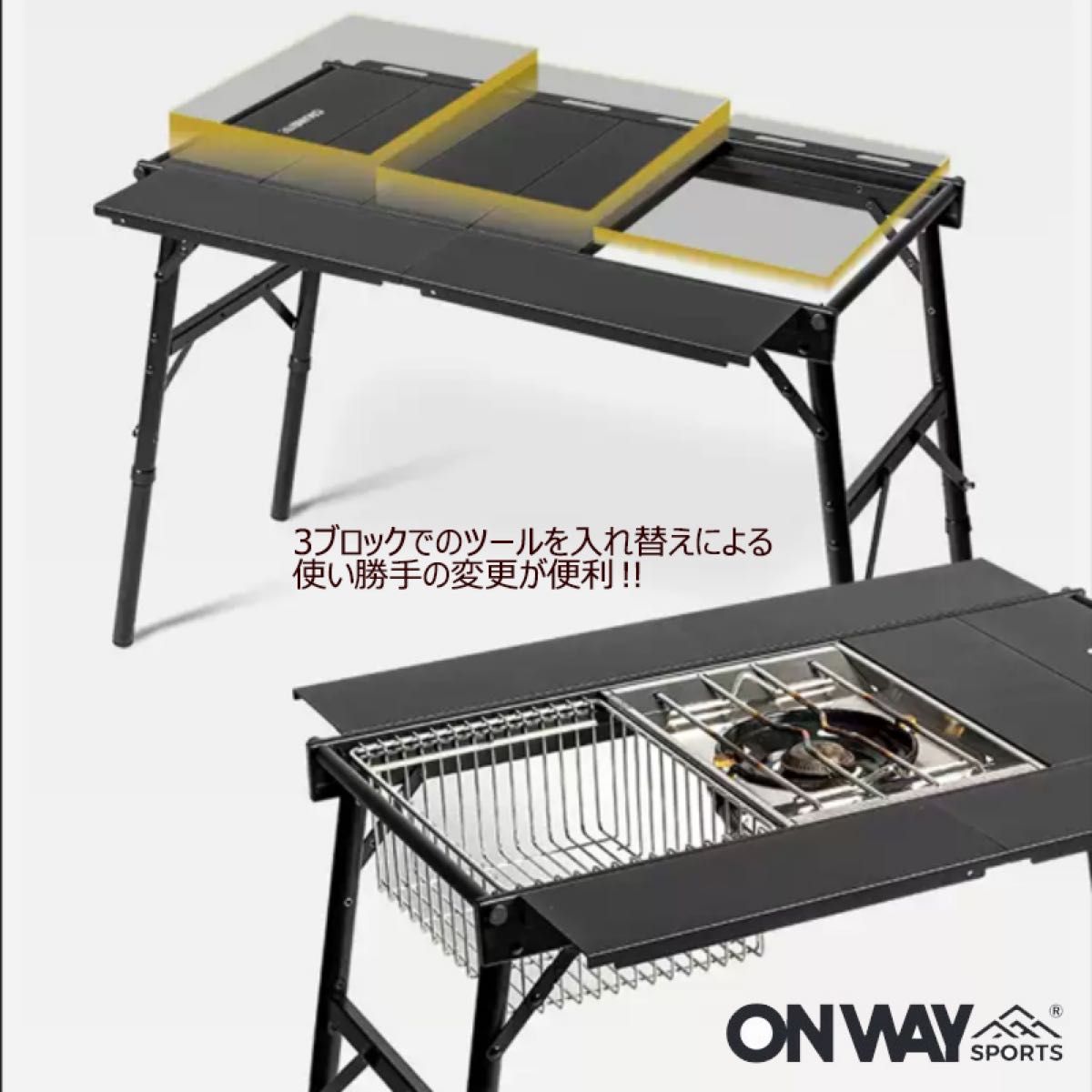 NEW IGTテーブル アルミIGTローテーブル フラットバーナー NEW IGTテーブル アルミIGTローテーブル フラットバーナー