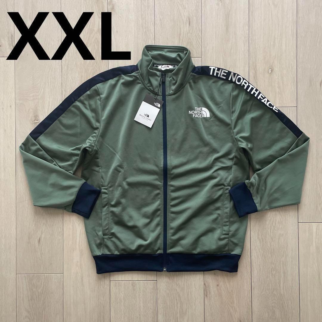 ファッション通販】 XXL ノースフェイス肩ビッグロゴグリーン緑