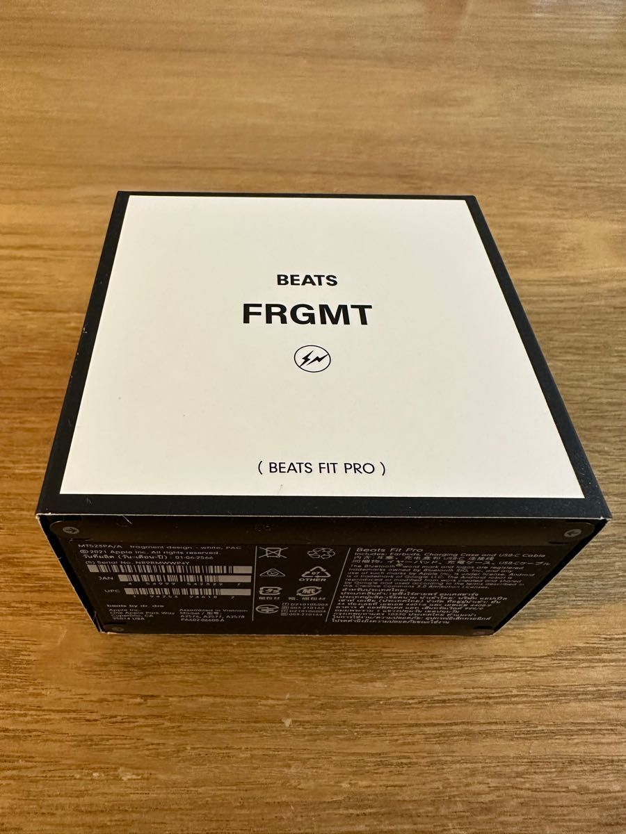 Beats Fit Pro × Fragment Design スペシャルエディション　ピュアホワイト　完売品　新品未使用