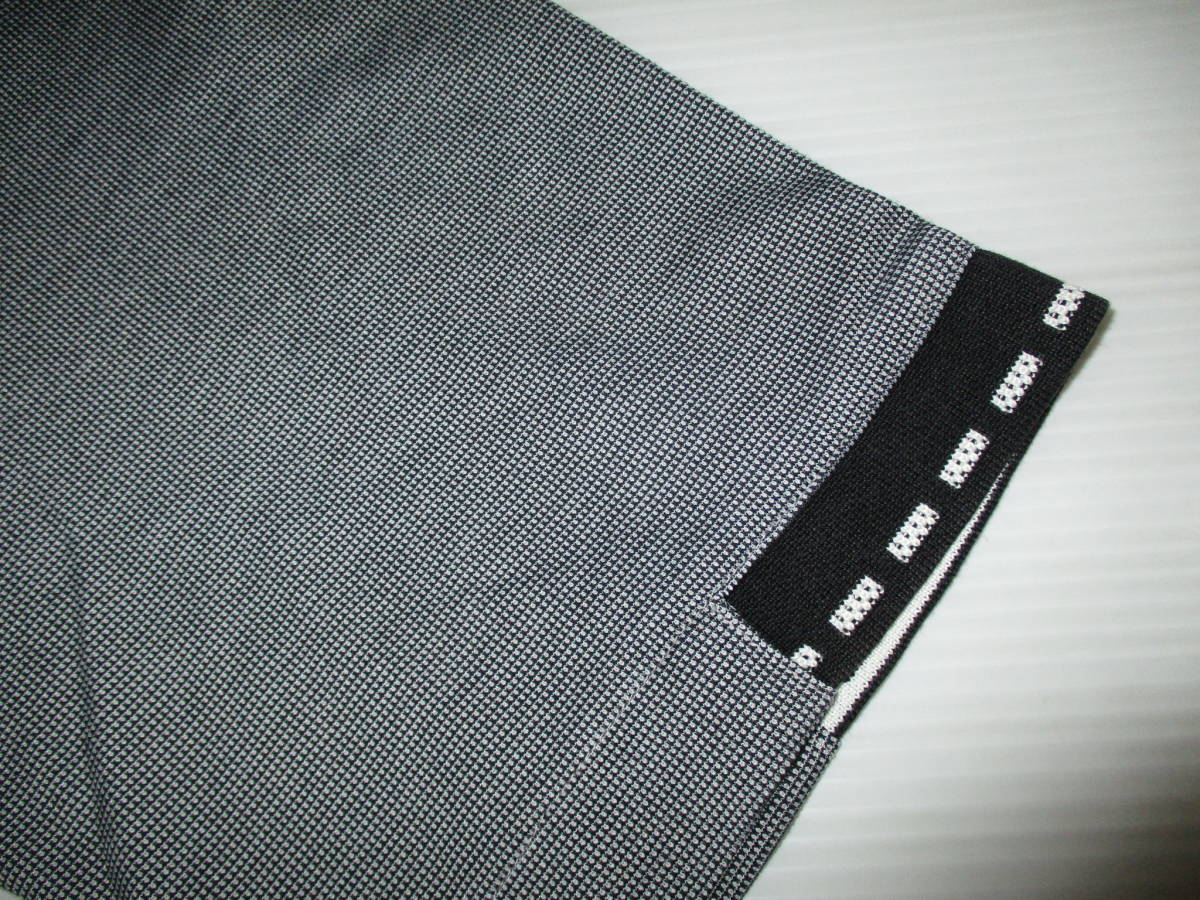 Black＆White ブラックアンドホワイト  半袖 ポロシャツ サイズM   （３F おケの画像4