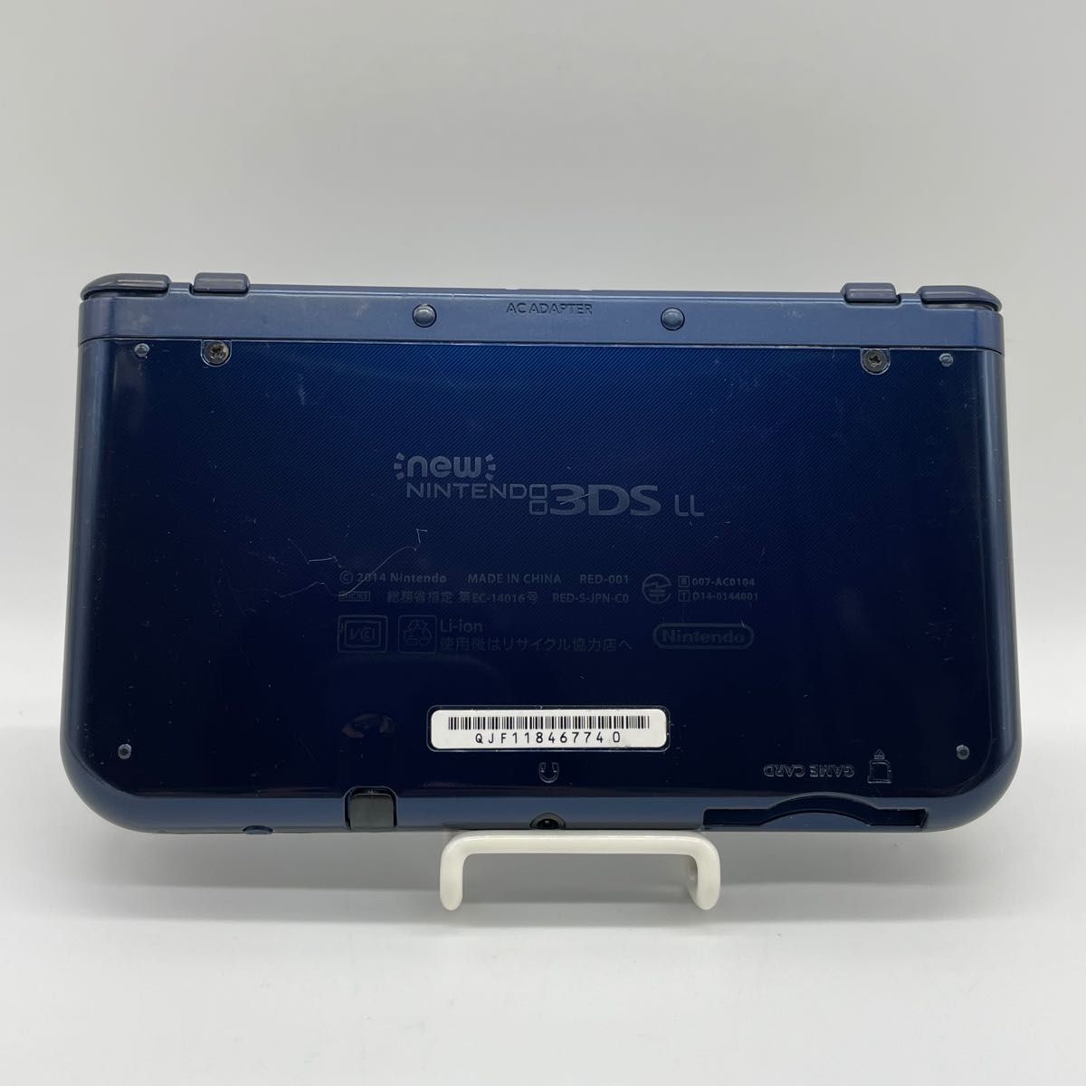 完品・液晶美品】Newニンテンドー3DS LL メタリックブルー 本体 IPS-