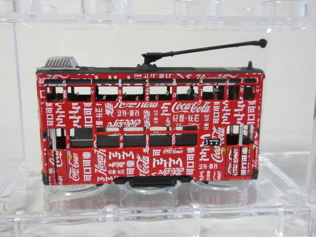 ★新品　日本未入荷　★香港のコカコーラ広告の路面電車　Hong Kong Tram Coca Cola　★TINY製　長さ7cm_画像8