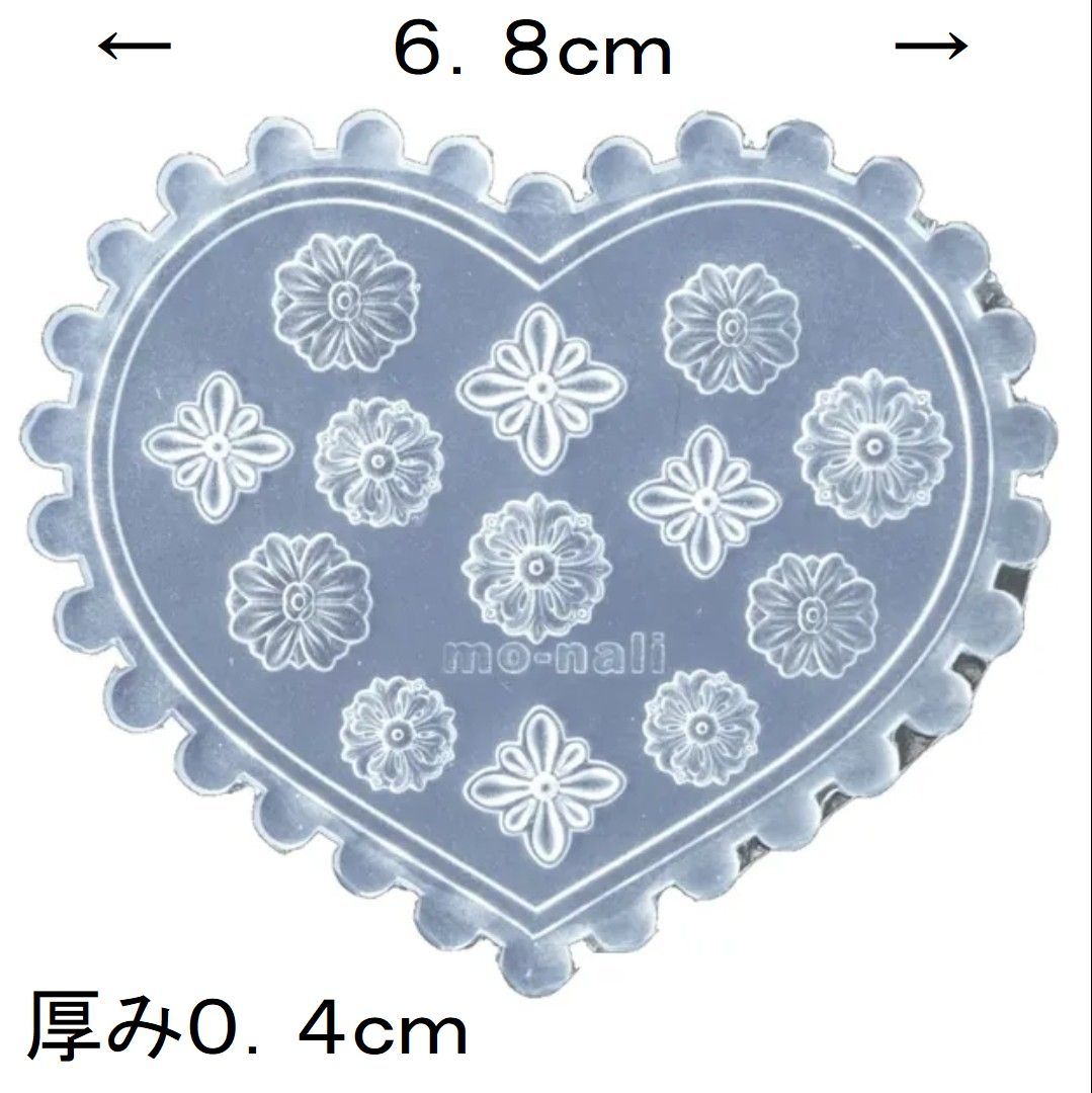 ♪ネイルジュエリーが作れる 装飾系 多種★シリコンモールド_画像2