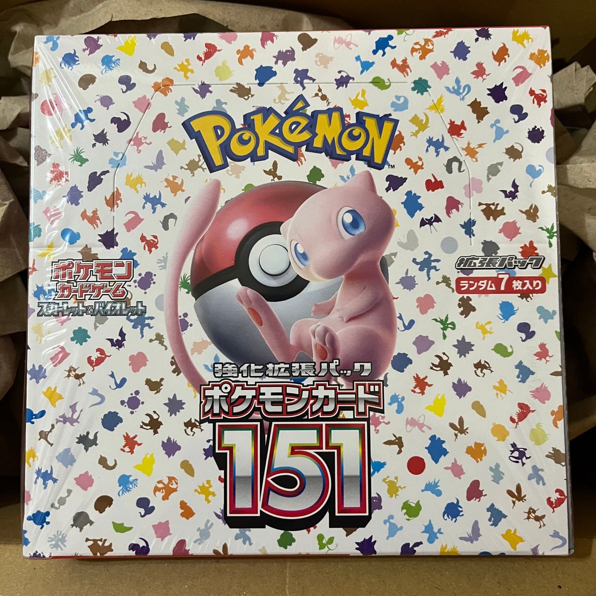 ポケモンカード 151 box シュリンク付き ポケモンセンターオンラインに