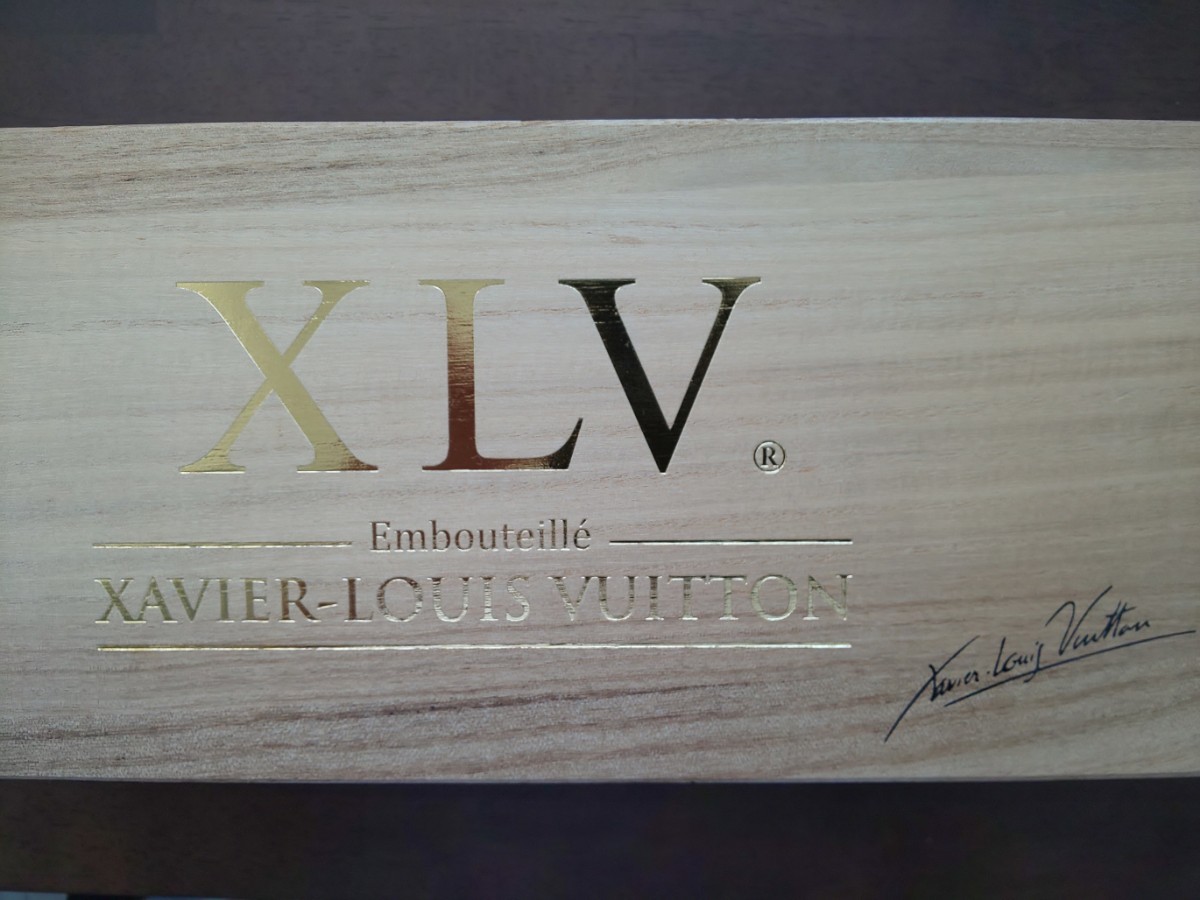  XLV ザビエ・ルイ・ヴィトン 空箱のみ 　シャンパン　木箱_画像2