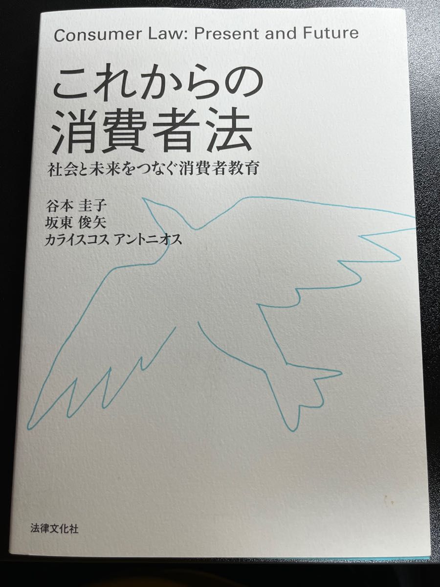 これからの消費者法　社会と未来をつなぐ消費者教育 谷本圭子／著　坂東俊矢／著　カライスコス　アントニオス／著