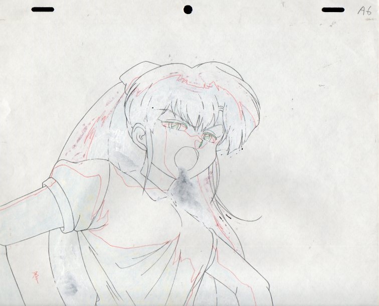 ☆らんま1/2・セル画①・久遠寺右京・鶴ひろみ・林原めぐみ ☆らんま1/2・セル画①・久遠寺右京・鶴ひろみ・林原めぐみ