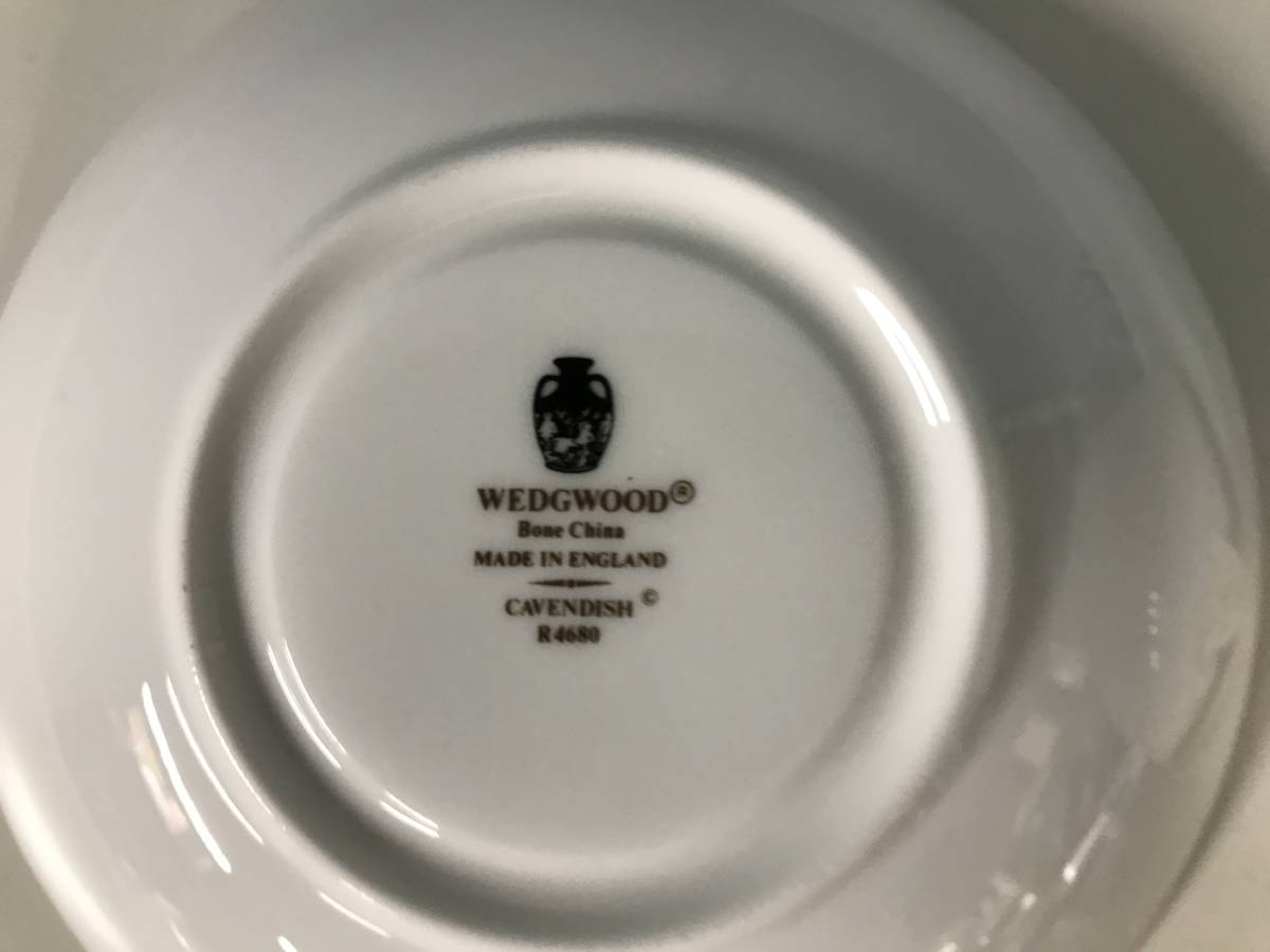 ★WEDGWOOD★カップ＆ソーサー セット★CAVENDISH R4680★イギリス製 英国★洋食器★金彩 金縁 キッチン 食卓 喫茶 カフェ 紅茶 珈琲 435_画像9