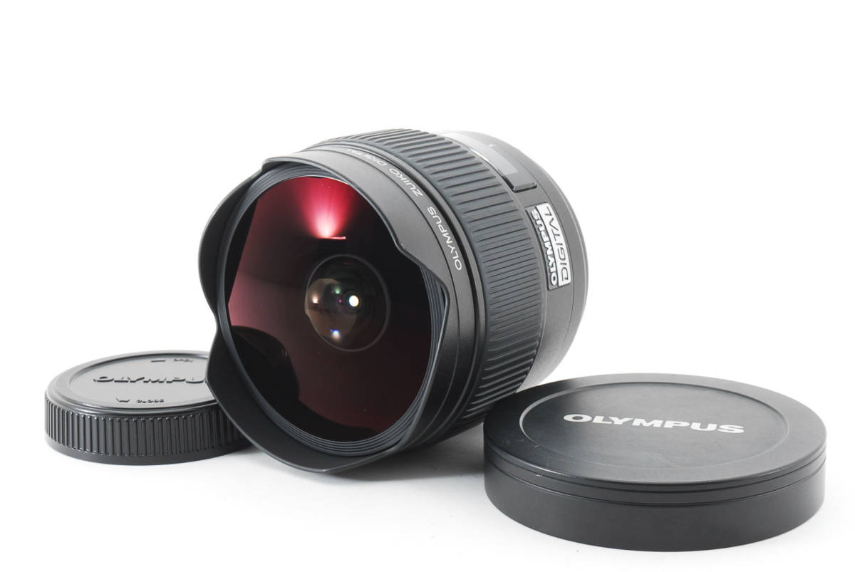 【完動美品】 オリンパス OLYMPUS ZUIKO DIGITAL ED 8mm f3.5 FISH-EYE(フォーサーズマウント）_画像1