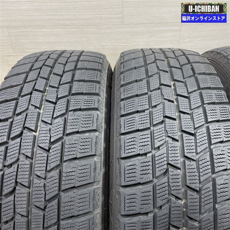 30アルファード ヴェルファイア等 ラブリオン 7-17+38 5H114.3 グッドイヤー アイスナビ6 225/60R17 17インチ スタッドレス 4本セット 009k_画像9