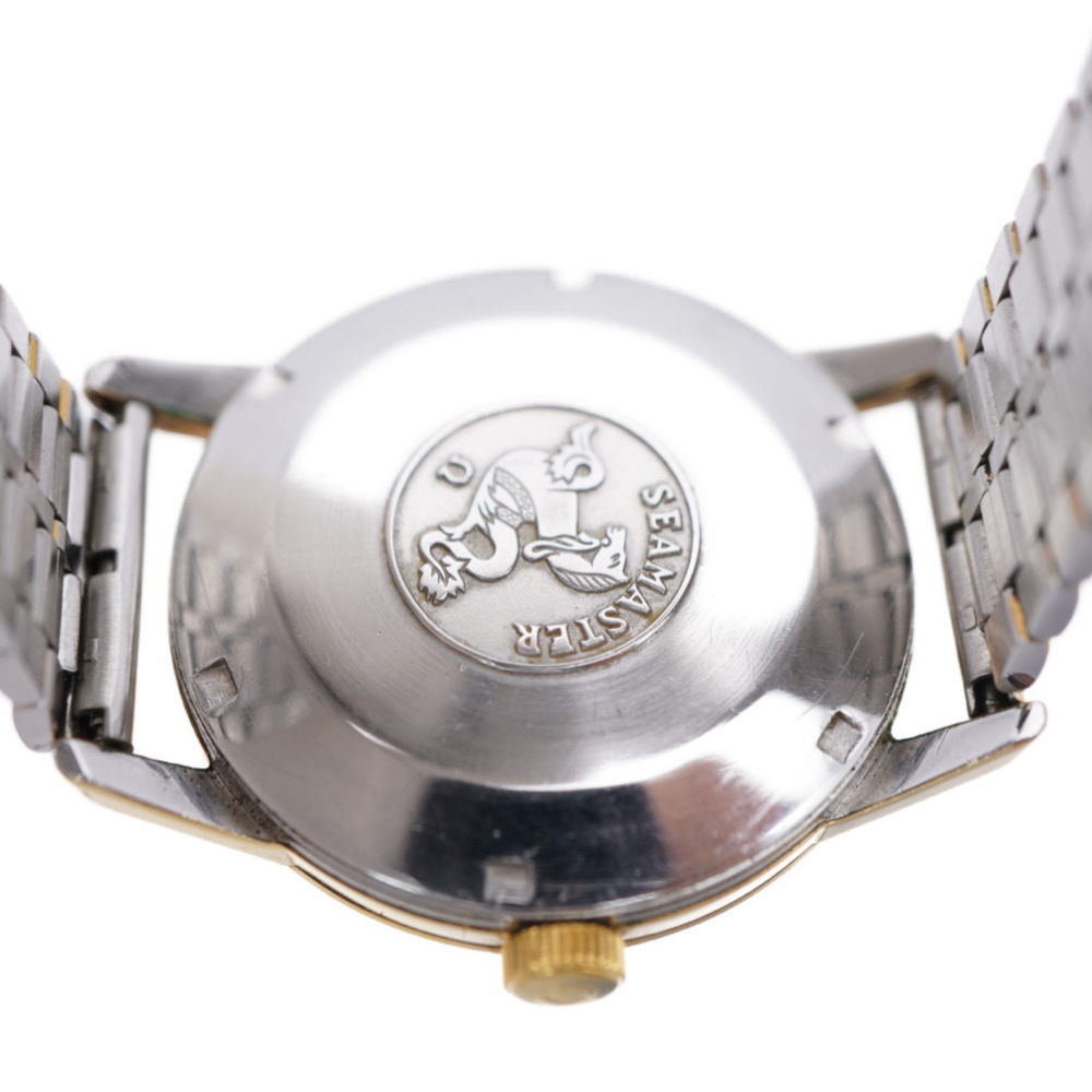 オメガ シーマスター クロスライン 14390-4SC 手巻き 腕時計 SS シルバー文字盤 0030 OMEGA メンズ_画像6