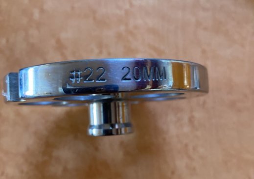 南常m-22ミートチョッパー20mm プレート 肉挽き機 豆挽き機 南常m-22ミートチョッパー20mm プレート 肉挽き機 豆挽き機