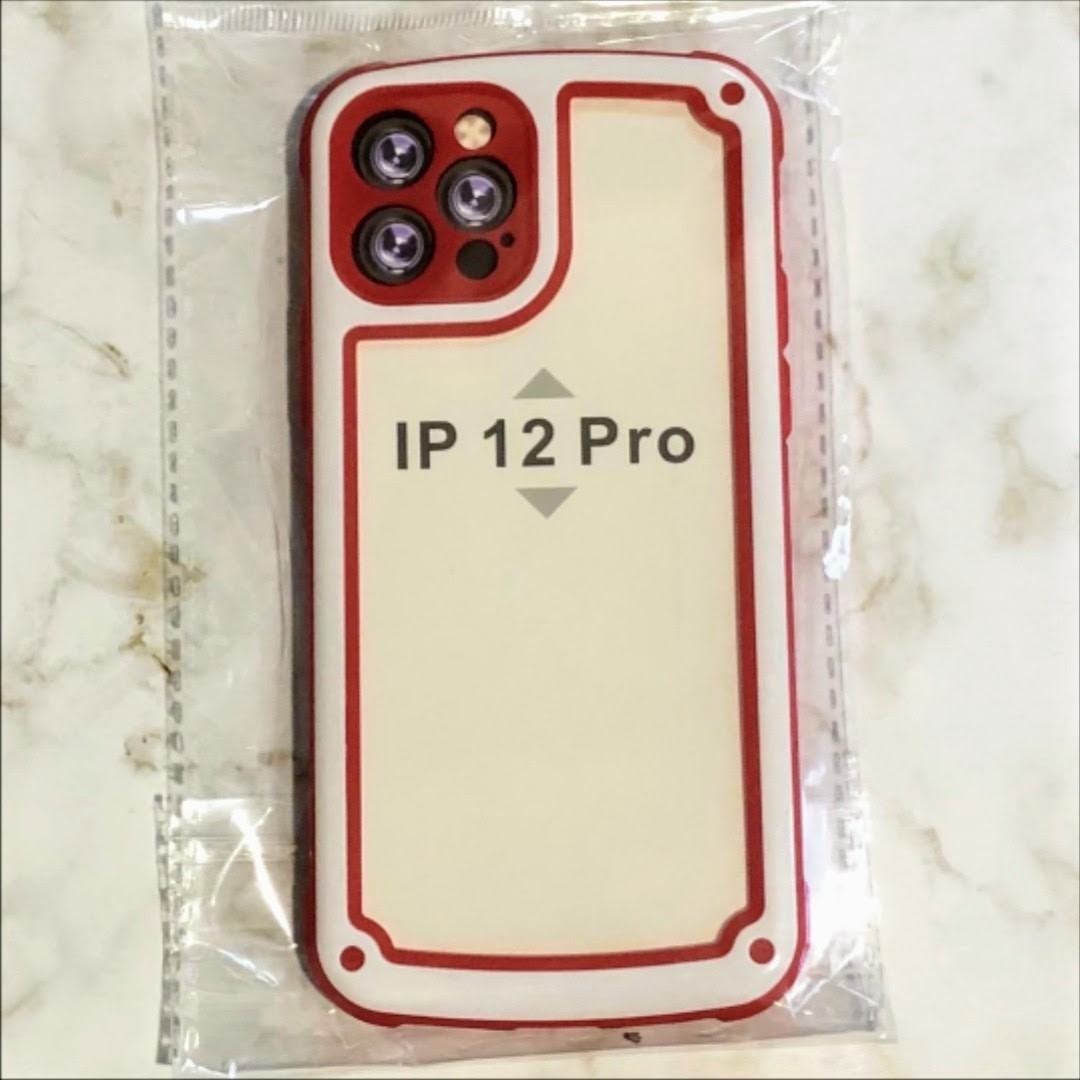 iPhone12pro レッド 赤 赤色ケース iPhoneケース スマホケース iPhoneカバー シンプル フレーム 人気 かわいい 数量限定 送料無料 推し活_画像10
