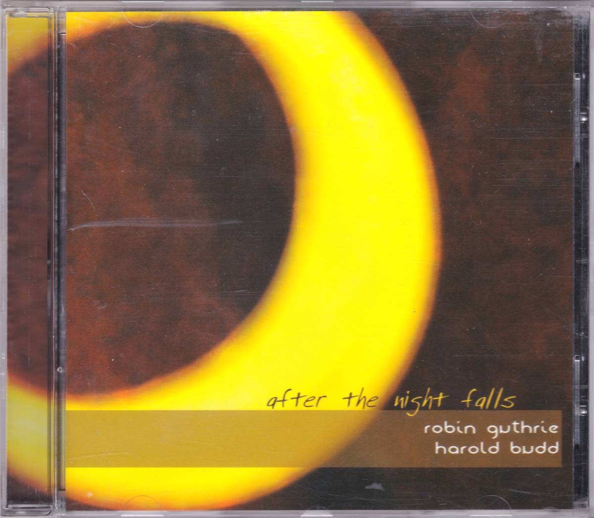 *ROBIN GUTHRIE&HAROLD BUDD/After The Night Falls*2007 year departure table. Legend also .. deep . ultimate .. not ambient super large name record * ultra rare & records out of production *
