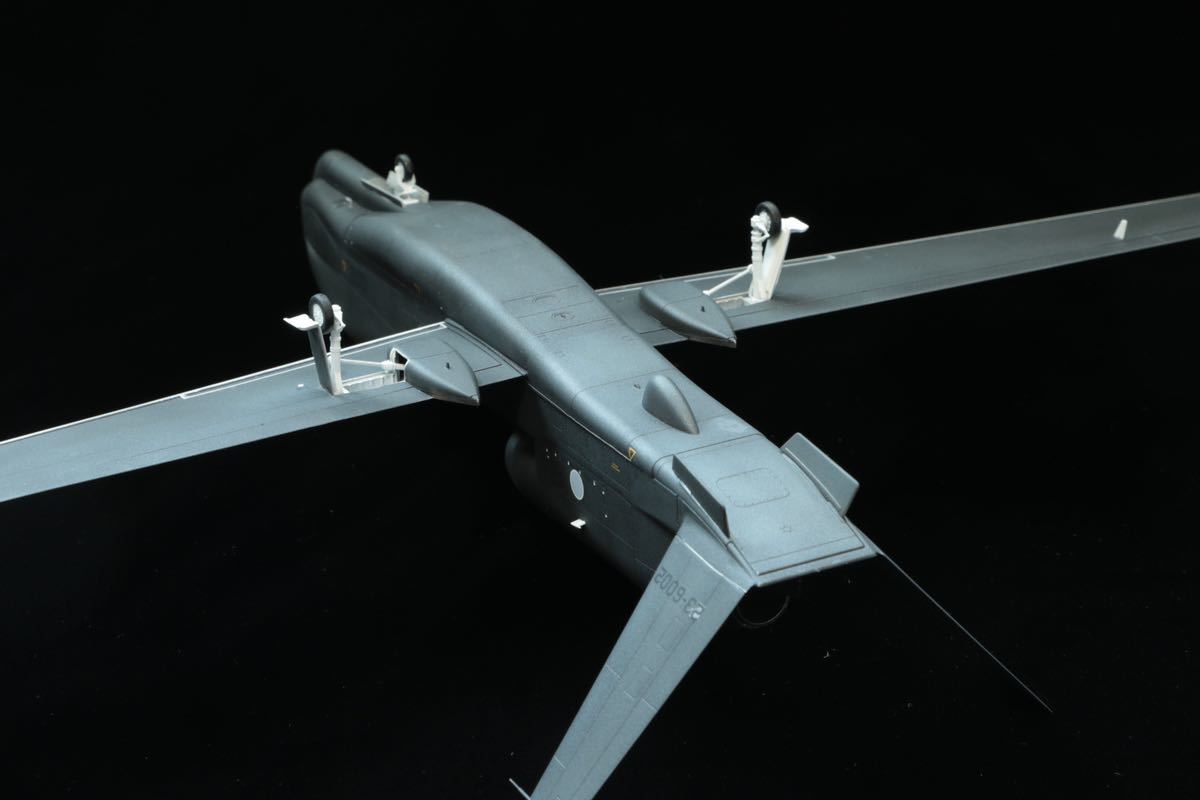 1/72 RQ-4B Global Hawk PLATZ グローバルホーク　完成品　プラッツ　三沢基地　航空自衛隊　偵察航空隊_画像5