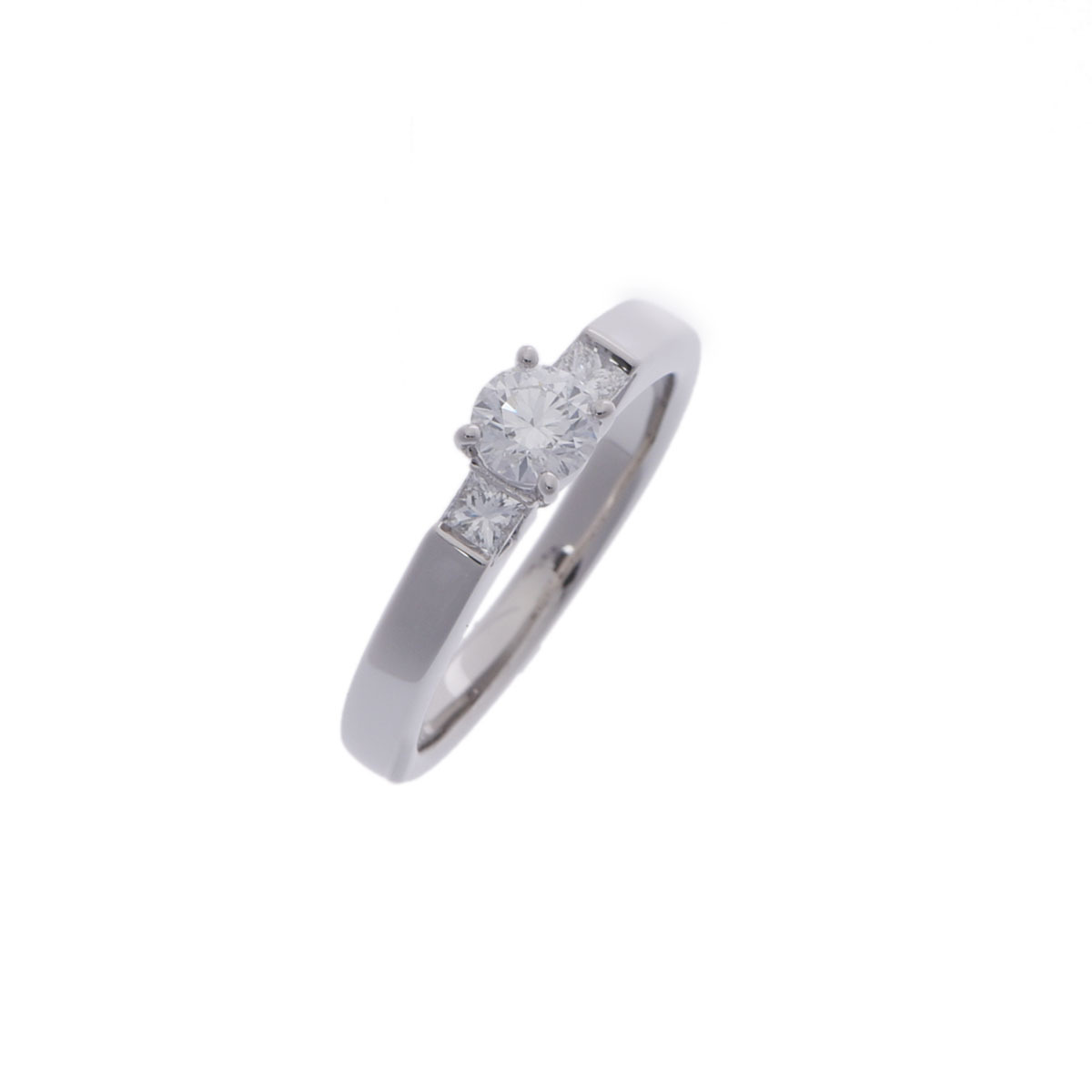 定番 Pt1000プラチナ レディース 10号 ダイヤ0.35ct タサキ TASAKI