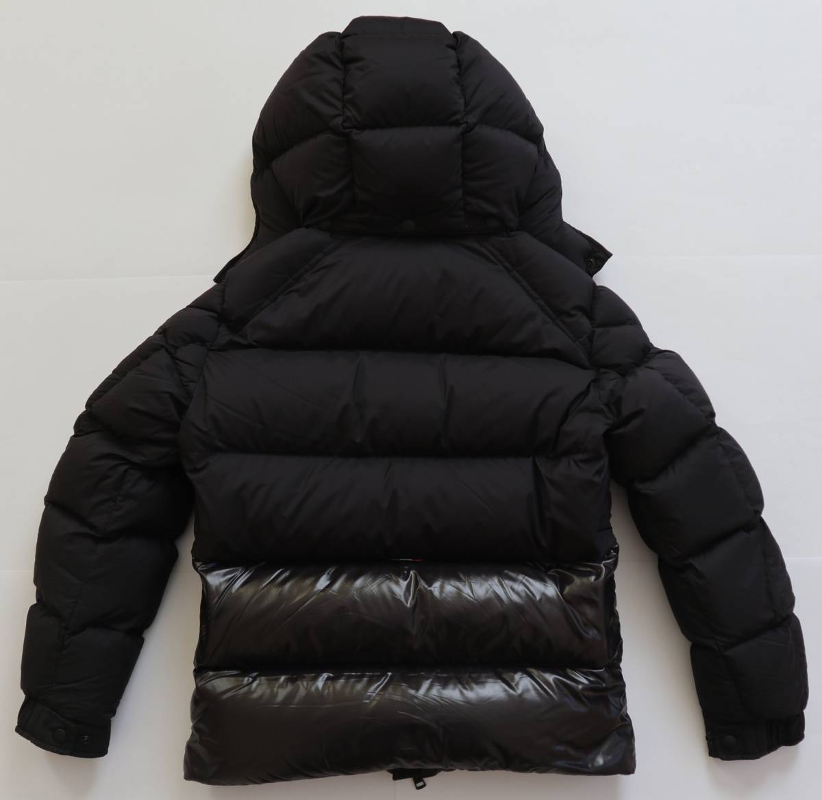 MONCLER モンクレール MAURES マウレス ナイロンショートダウンジャケット サイズ0(Sサイズ相当)ブラック DIST 20-21AW 国内正規品_画像6