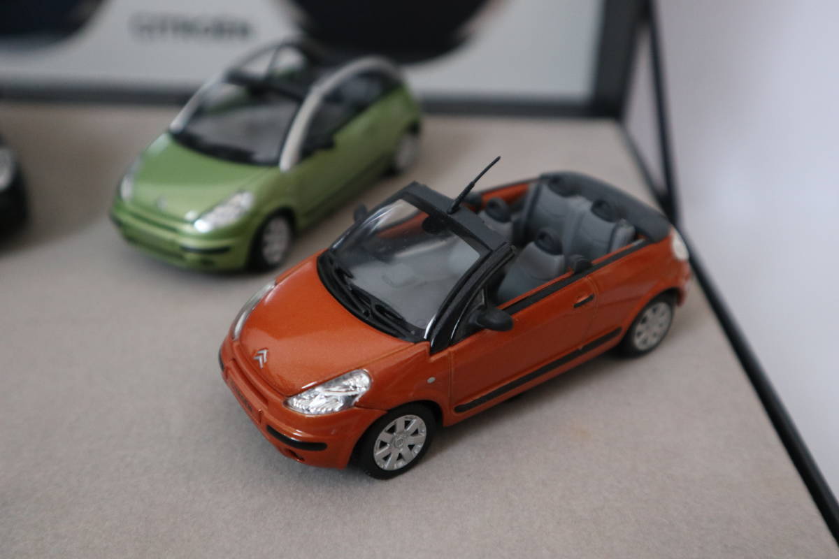 NOREV ノレブ 1/43 Citroen C3 Pluriel Edition Limitee BOX シトロエン C3プルリエル 4台セット 3000個限定 専用ボックス付 現状品_画像8