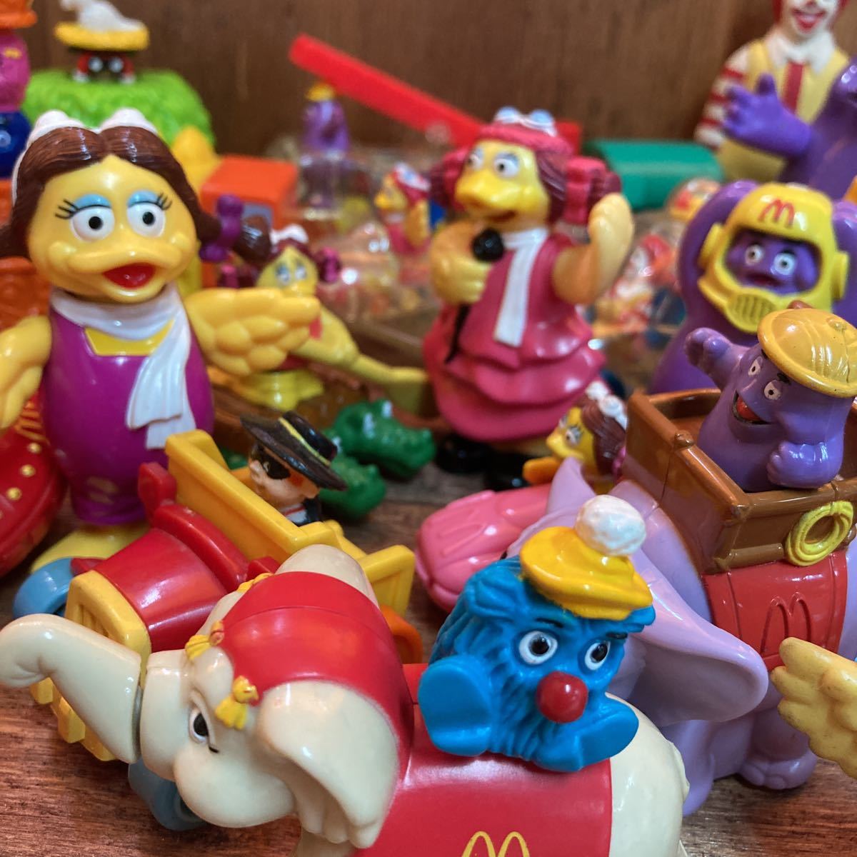 80\'s~90s US Mac Vintage happy mi-ru toy McDonald's nageto fly gai large amount set sale ronarudo Birdie Hamburglar 