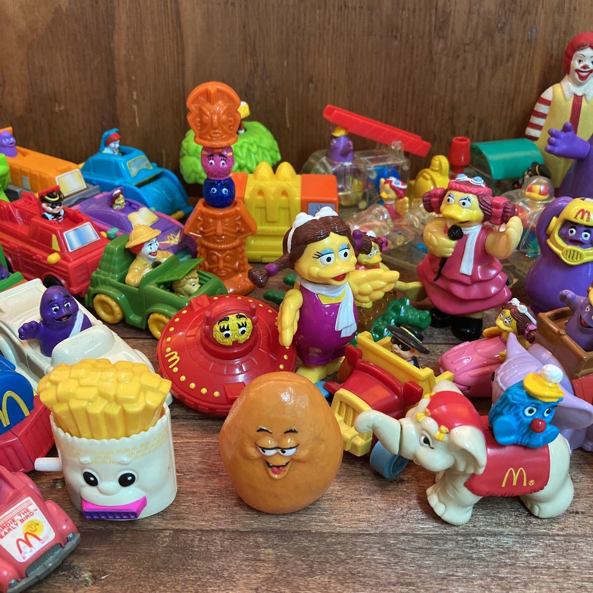 80\'s~90s US Mac Vintage happy mi-ru toy McDonald's nageto fly gai large amount set sale ronarudo Birdie Hamburglar 