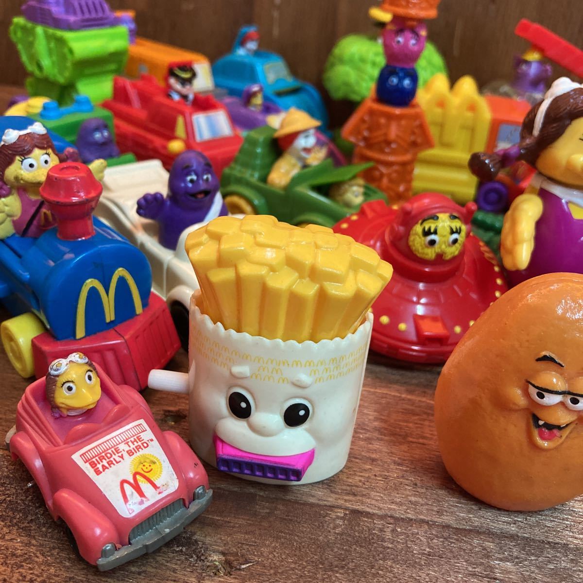 80\'s~90s US Mac Vintage happy mi-ru toy McDonald's nageto fly gai large amount set sale ronarudo Birdie Hamburglar 