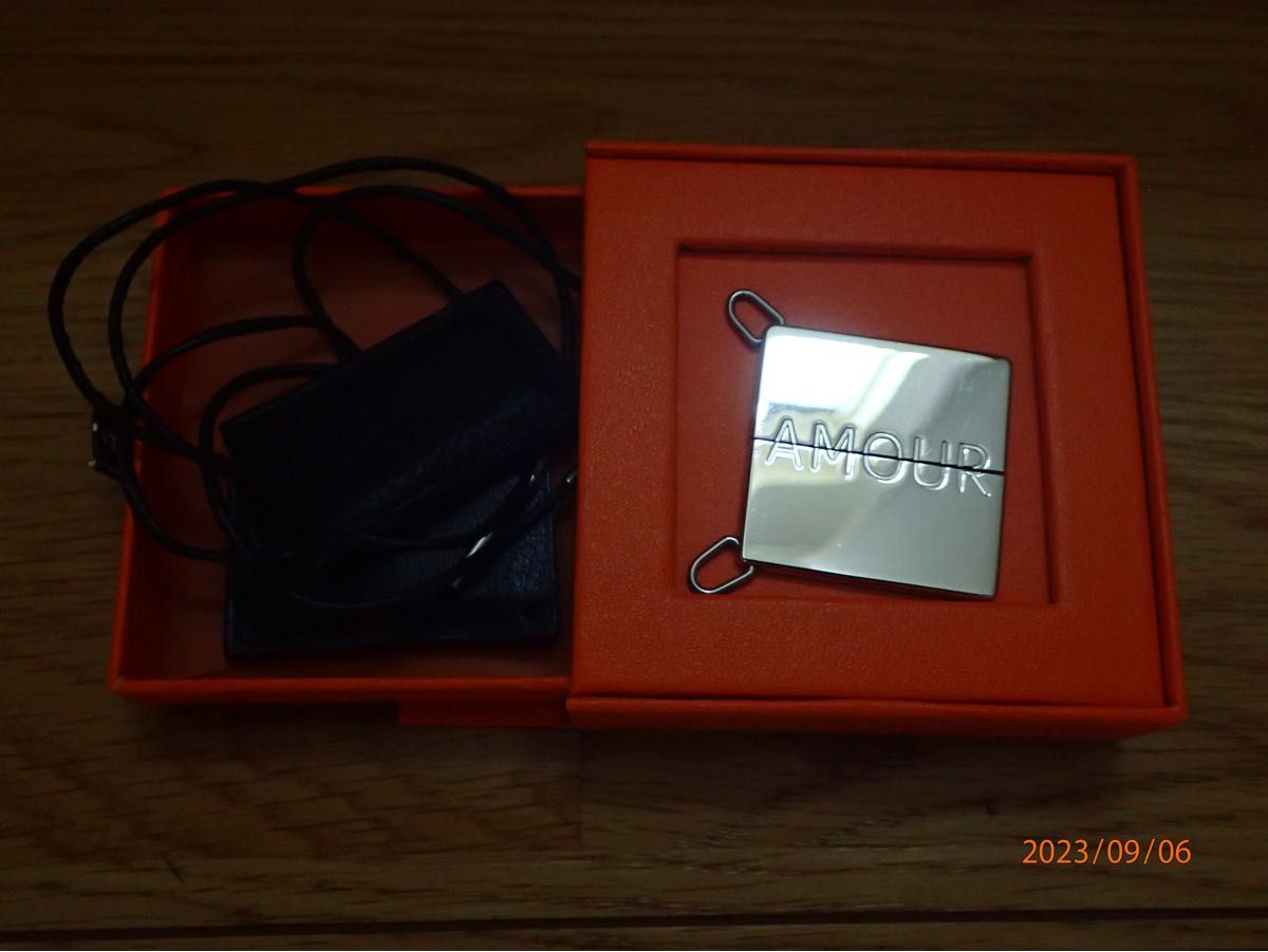 値下げ】 HERMES エルメス シンボルチョーカー AMOUR ペア-