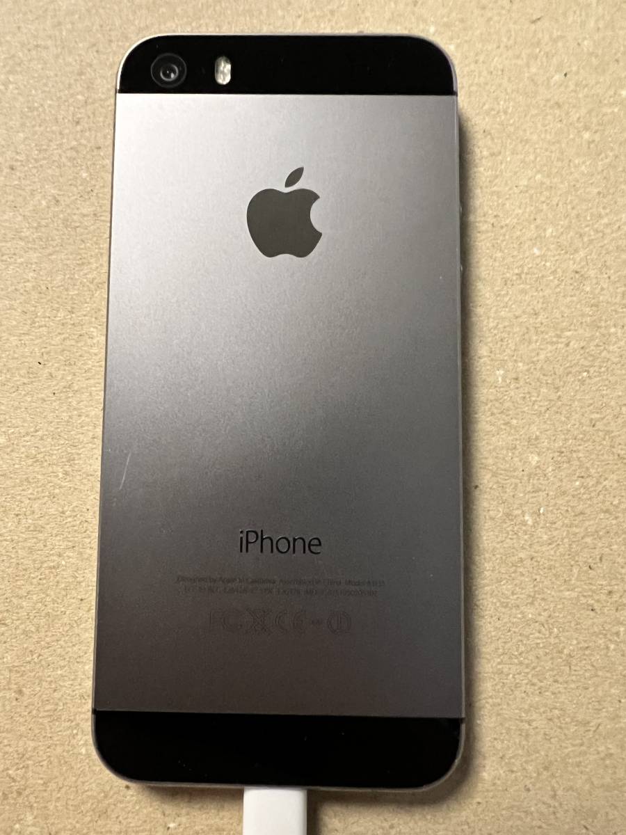 iPhone 5s (16GB) / ME341LL/A simフリー　ベライゾン_画像4