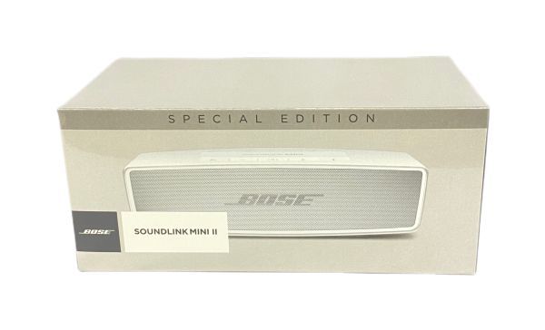 【新品未開封】 BOSE SOUNDLINK MINI II Special Edition ポータブル ワイヤレス スピーカー スペシャルエディション ラックスシルバー