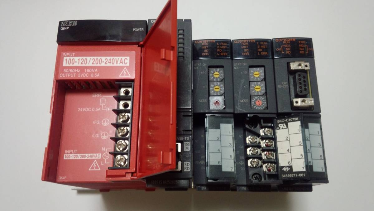 三菱 MITSUBISHI シーケンサ PLC Q03UDVCPU QJ61BT11N QJ71C24N 三菱 MITSUBISHI シーケンサ PLC Q03UDVCPU QJ61BT11N QJ71C24N