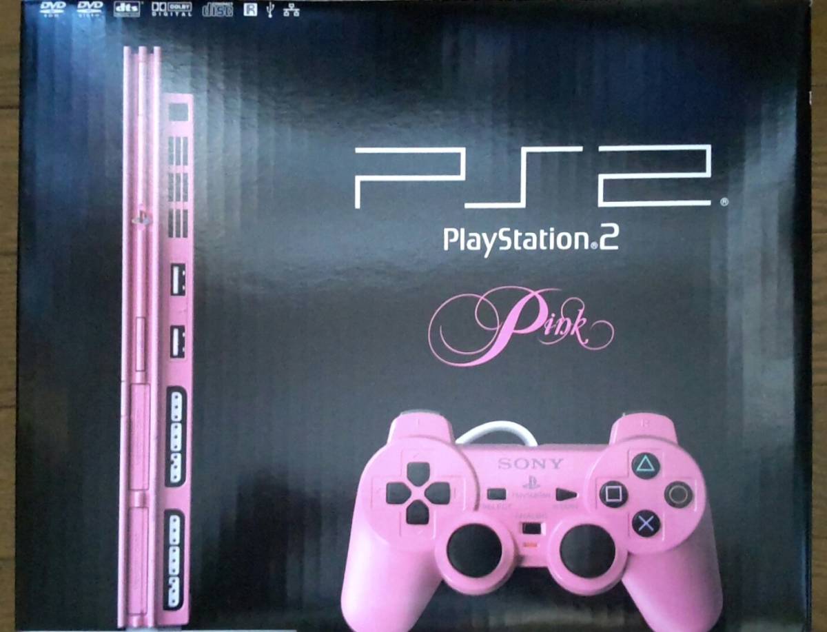 PS2本体 Pink SCPH-77000 限定カラーピンクSONY-