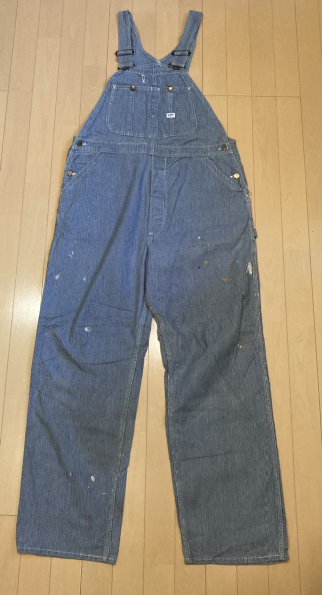 ☆日本の職人技☆ Lee hickory overall リー ヒッコリー