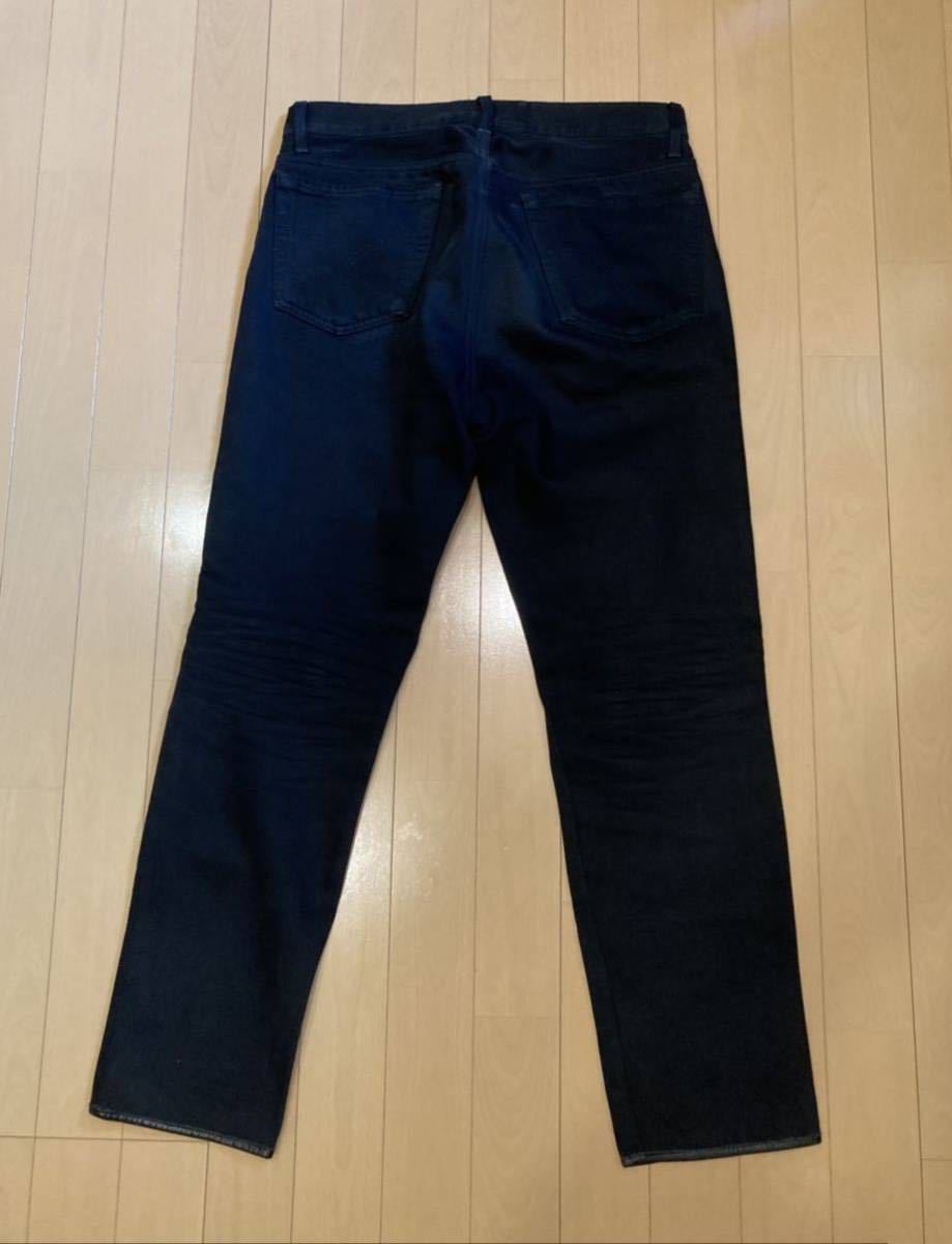 Niche. ニッチ Remake Black Denim Pant's リメイクブラックデニムパンツ サイズM 日本製 made in japan レザー切り替え Leatherの画像8