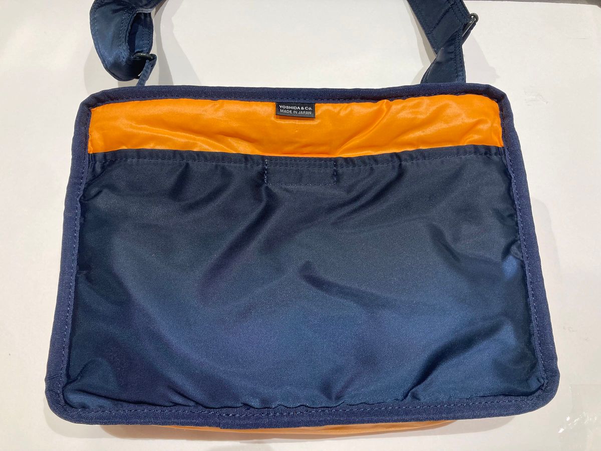 希少 PORTER ポーター タンカー ショルダーバッグ(L)アイアンブルー-