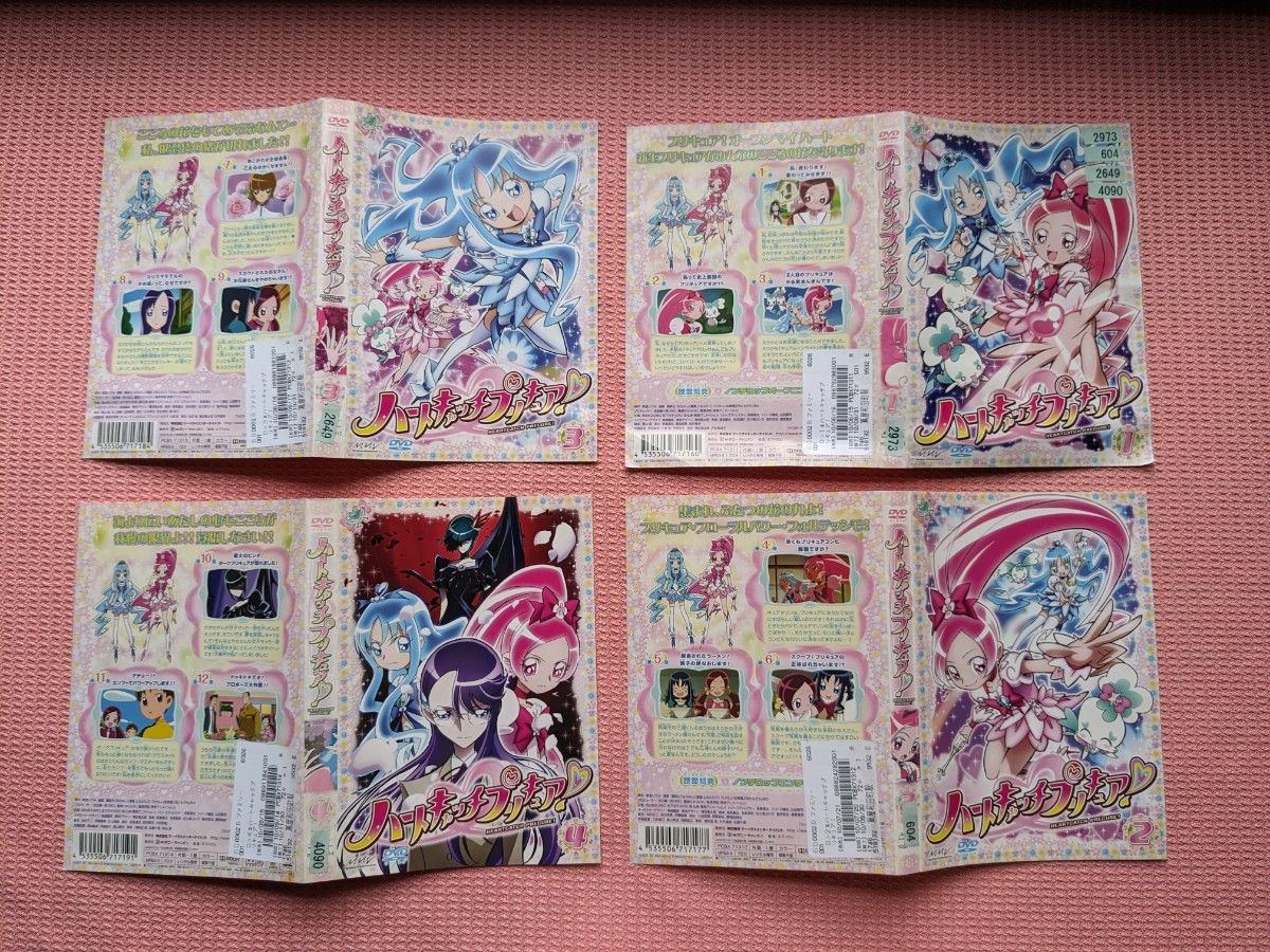 DVD ハートキャッチプリキュア! 全16巻セット