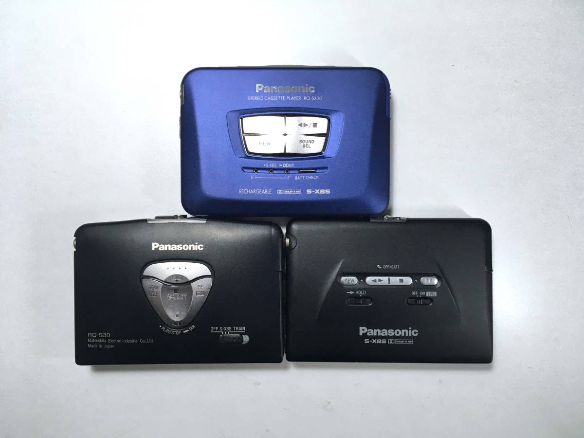 Panasonic カセットプレイヤー 3台セット RQ パナソニック_画像2