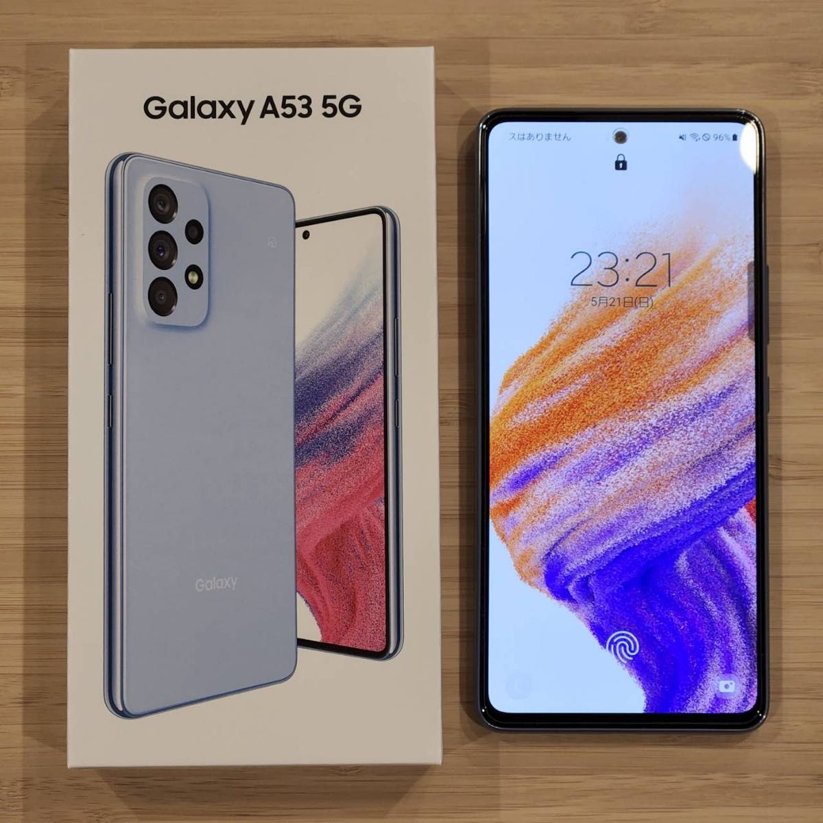 Galaxy A53 5G SCG15 オーサムブルー128GB UQ mobile購入品｜PayPayフリマ