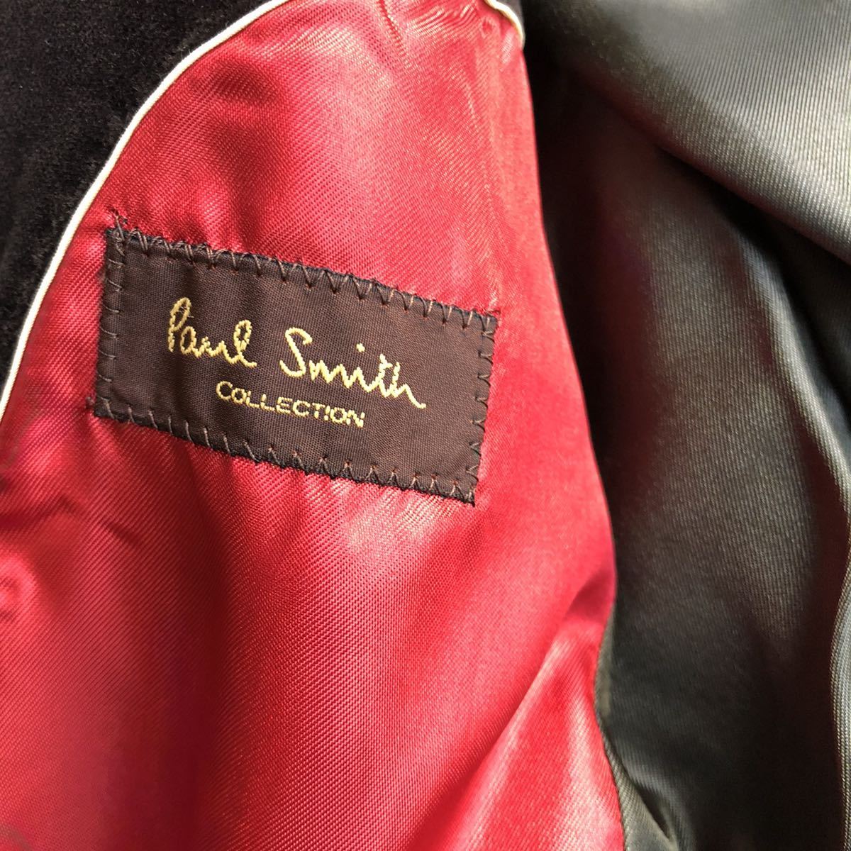 【美品】 ポールスミス コレクション ベロア ジャケット Mサイズ Paul Smith COLLECTION_画像6