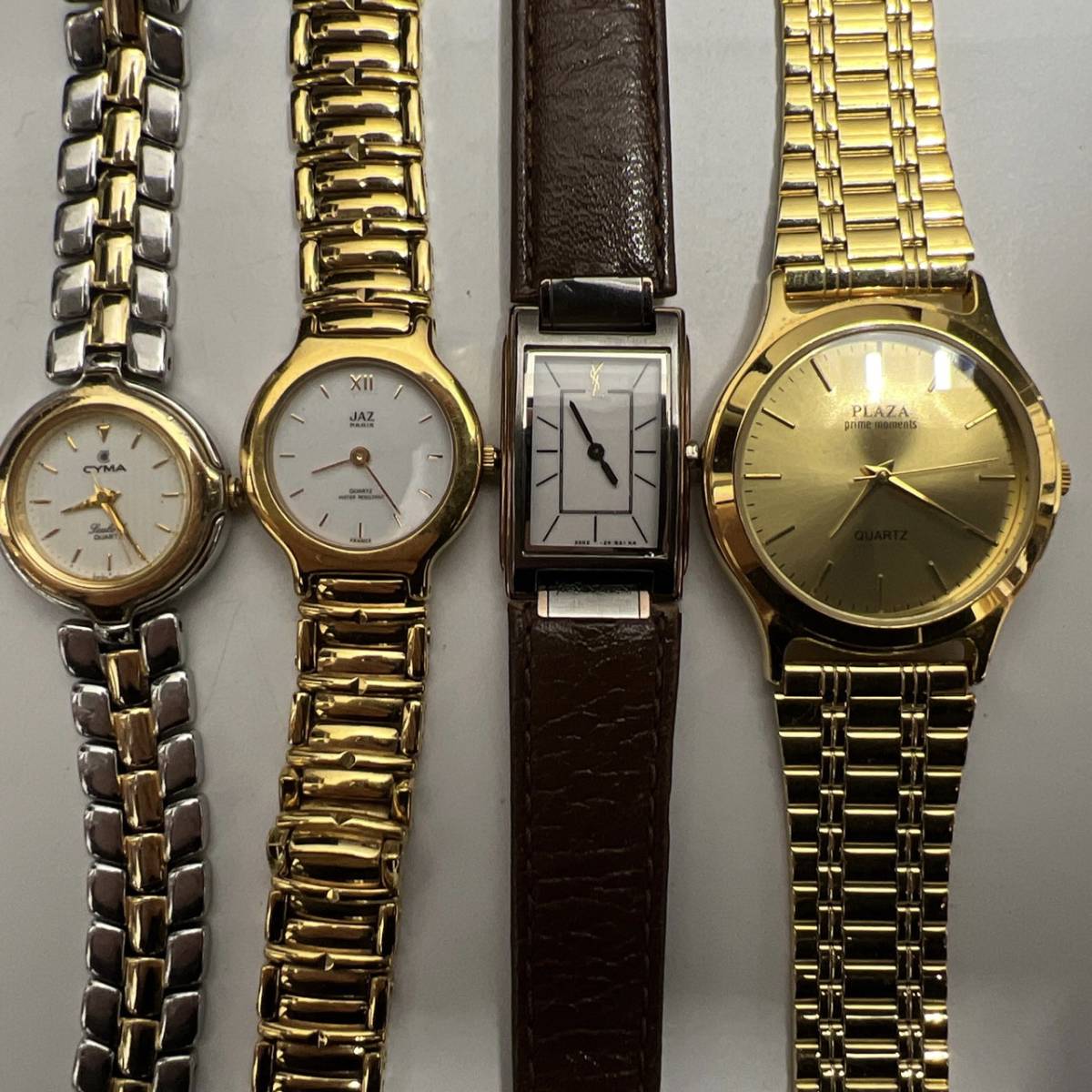 腕時計 20本おまとめセット ジャンク扱い SEIKO CASIO KARLERAGER イヴサンローラン ST.PATRICK TECHNOS BULOVA BENETTON Accurist等 1円～_画像9