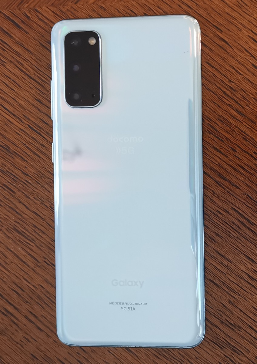中古美品】Galaxy S20 5G SC-51A シムロック解除済み(Android)|売買