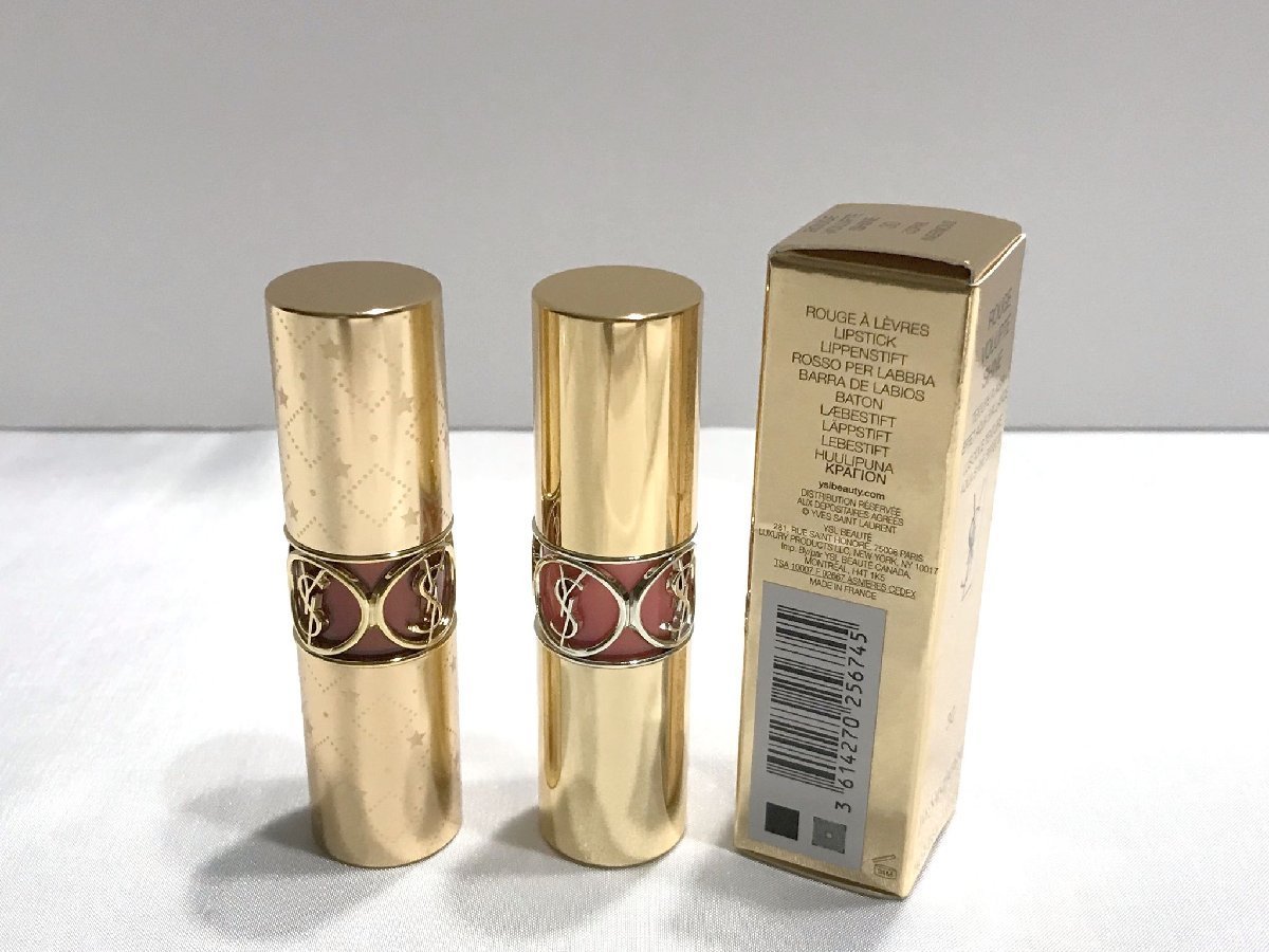 #[YS-1] Yves Saint-Laurent YSL # rouge voryupte car in No.30 No.153 # lipstick 2 point set summarize [ including in a package possibility commodity ]#D